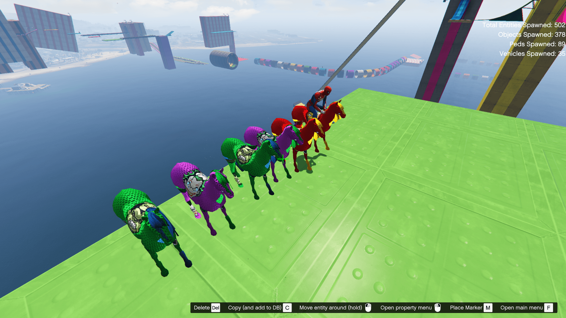 colour full horse